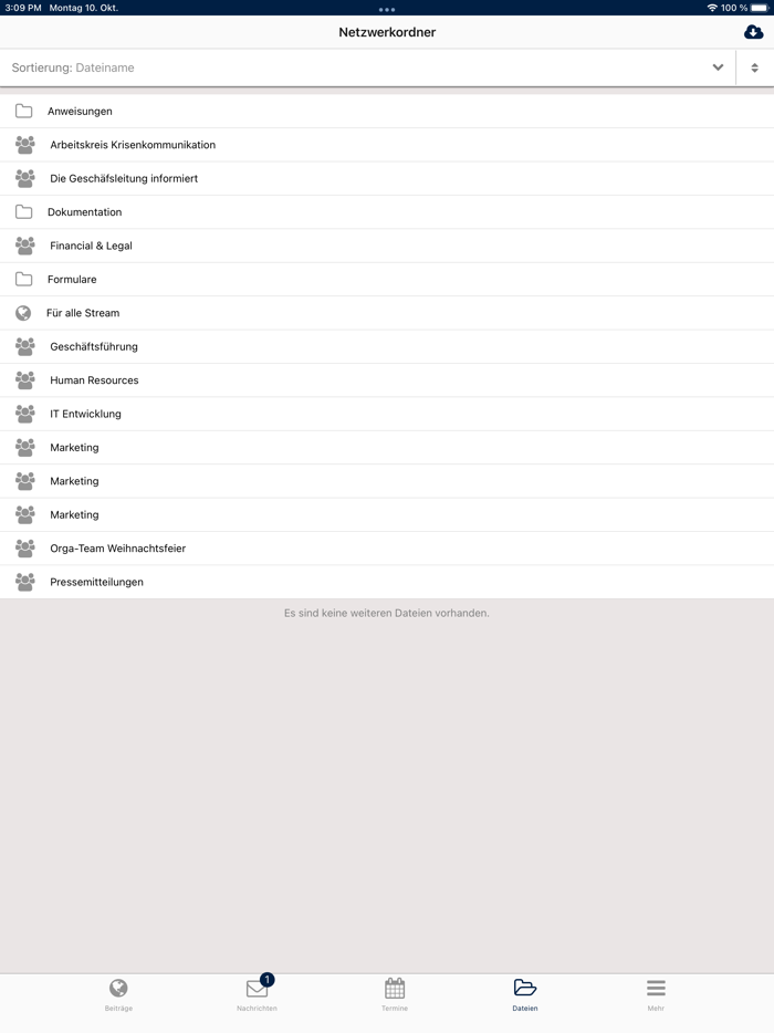 BAI Mitgliederportal