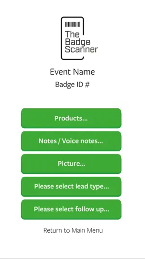 The Badge Scanner screenshot 3