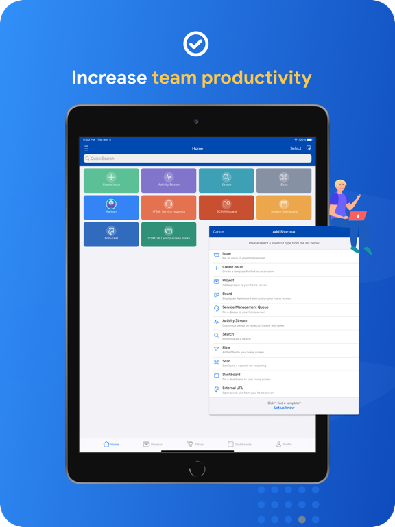Screenshot #4 pour Mobility for Jira - Team
