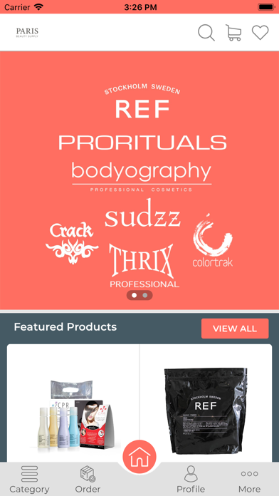 Paris Beauty Supply Screenshot