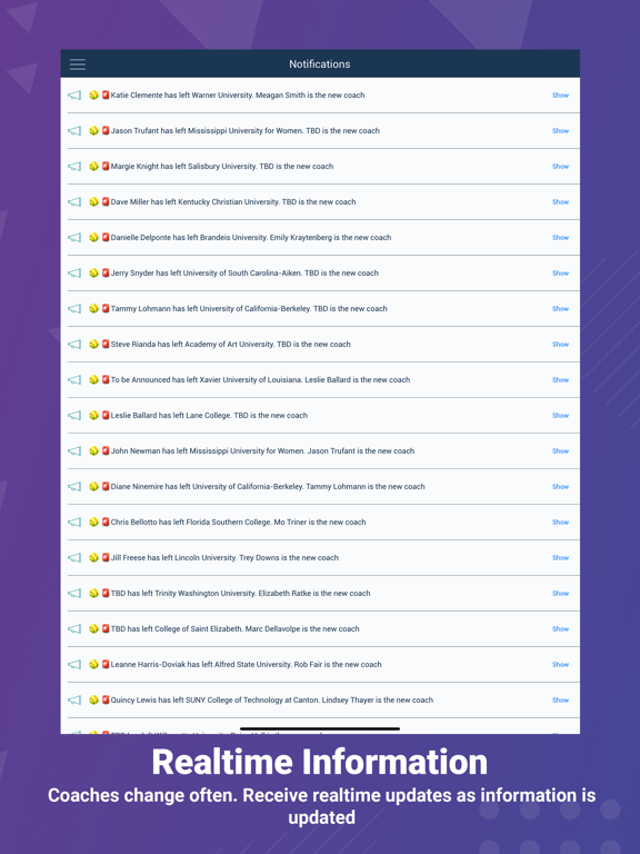 Softball Bound iPad screenshot 6 - Sports app