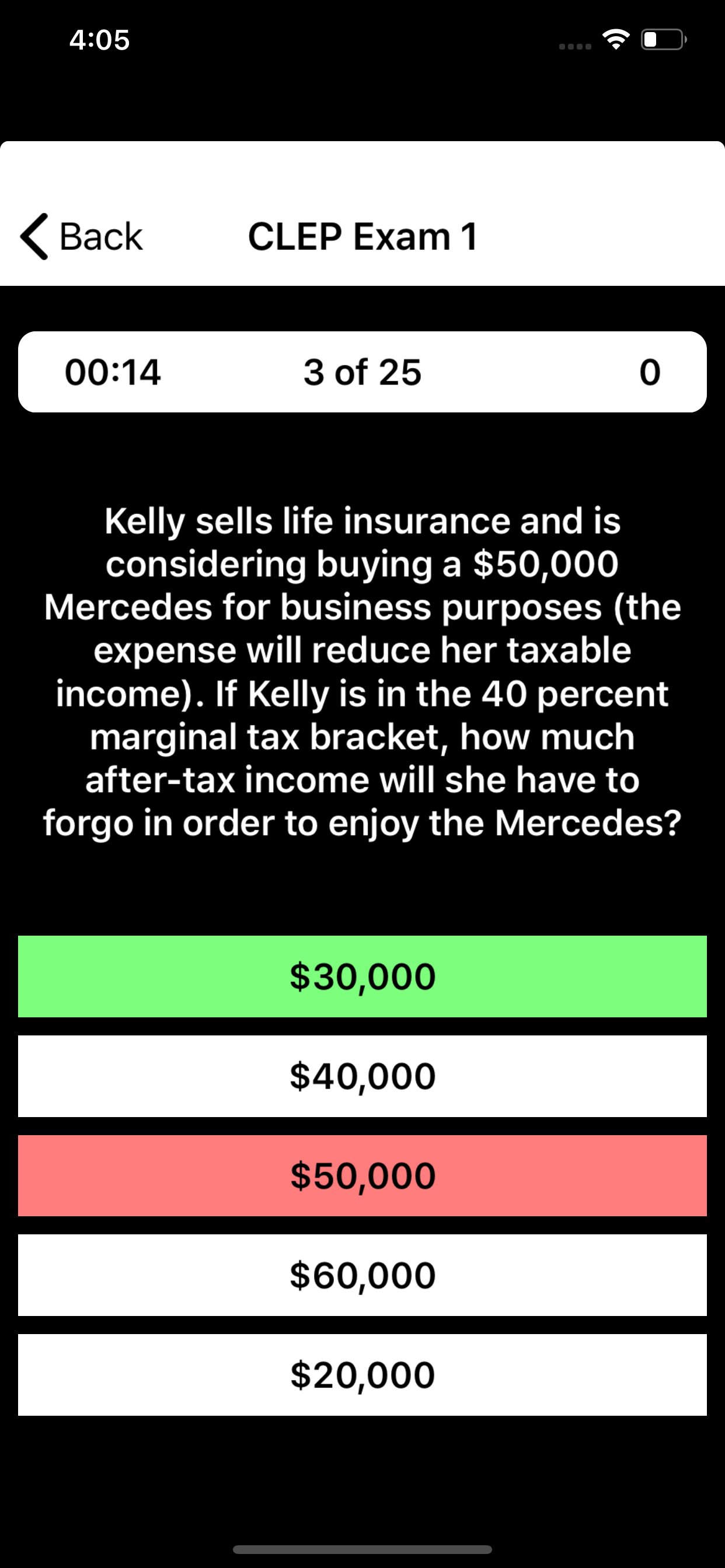 CLEP Macroeconomics Prep screenshot 7