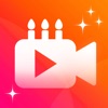 Birthday Video Maker App icon