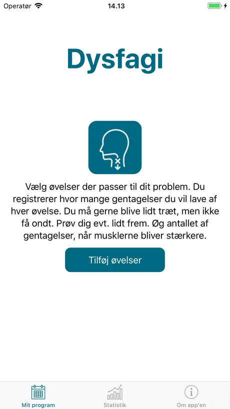 Dysfagi træning