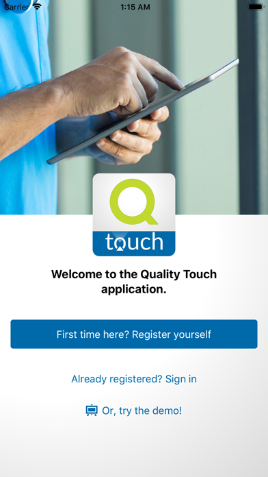Quality Touch app screenshot