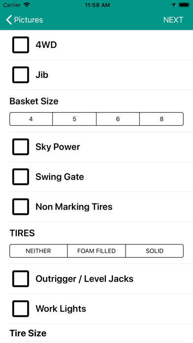 App screenshot