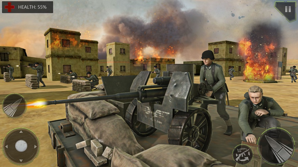 #1. Call of Army WW2 Shooter Game (iOS) 来自: Asad Habib