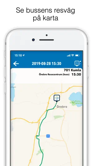 Länstrafiken Örebro screenshot 4