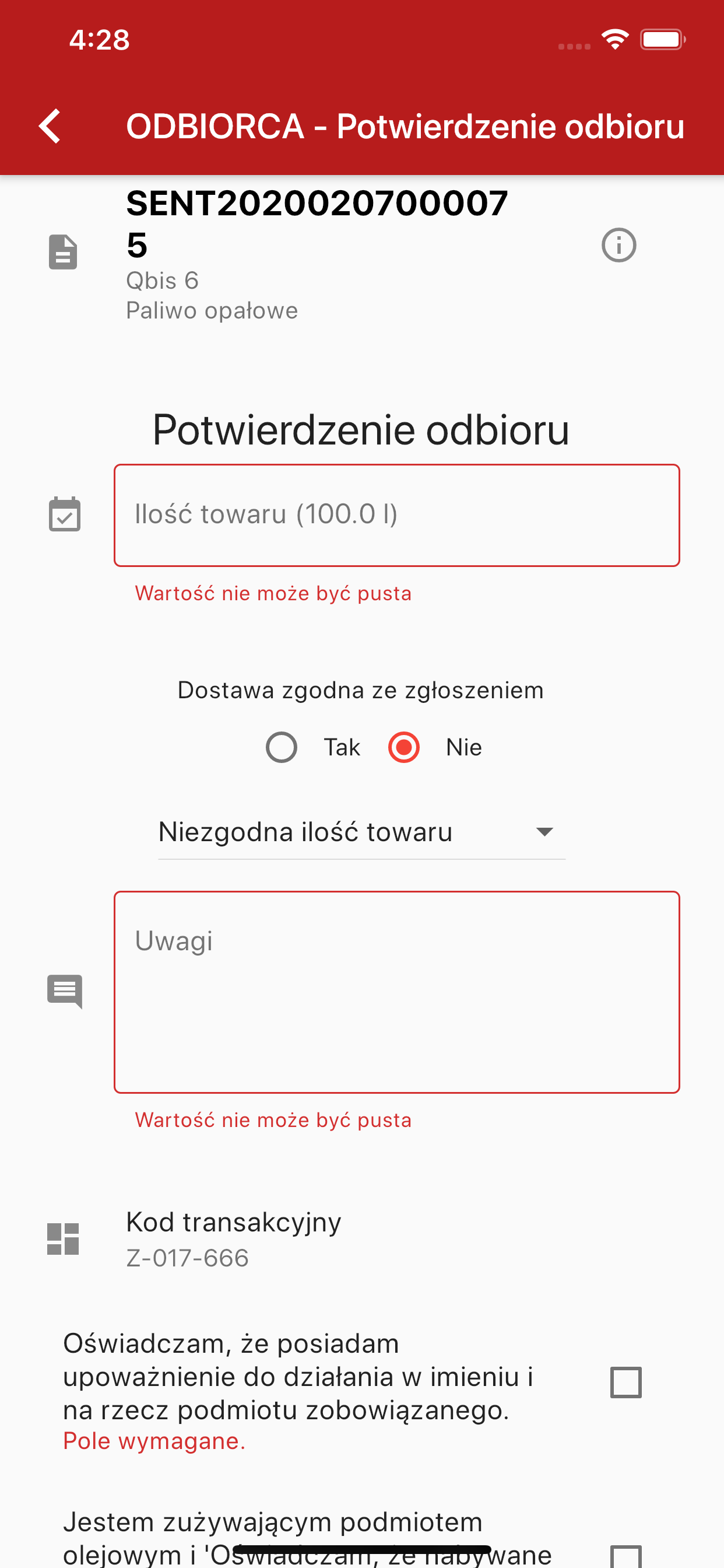 SENT Dostawy (EDU)