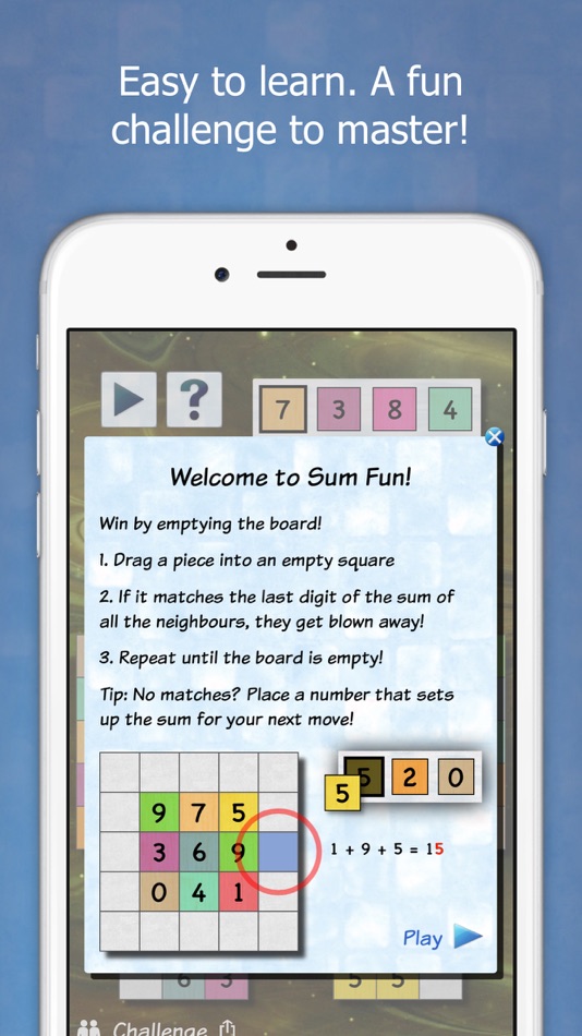 #5. Sum Fun (iOS) By: Greg Sharpe