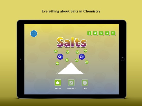 Screenshot #5 pour Salts in Chemistry