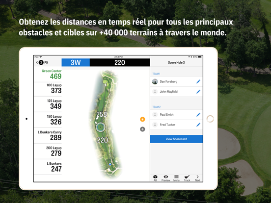 Screenshot #4 pour Golfshot Golf GPS + Swing ID