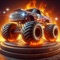 Monster Truck Fever Driving is high speed drag racing game