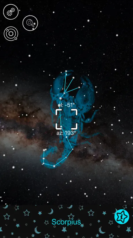 Star Map: Stelle e pianeti AR