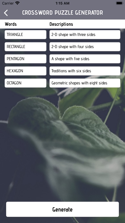 CrossWord Puzzle Generator screenshot-4