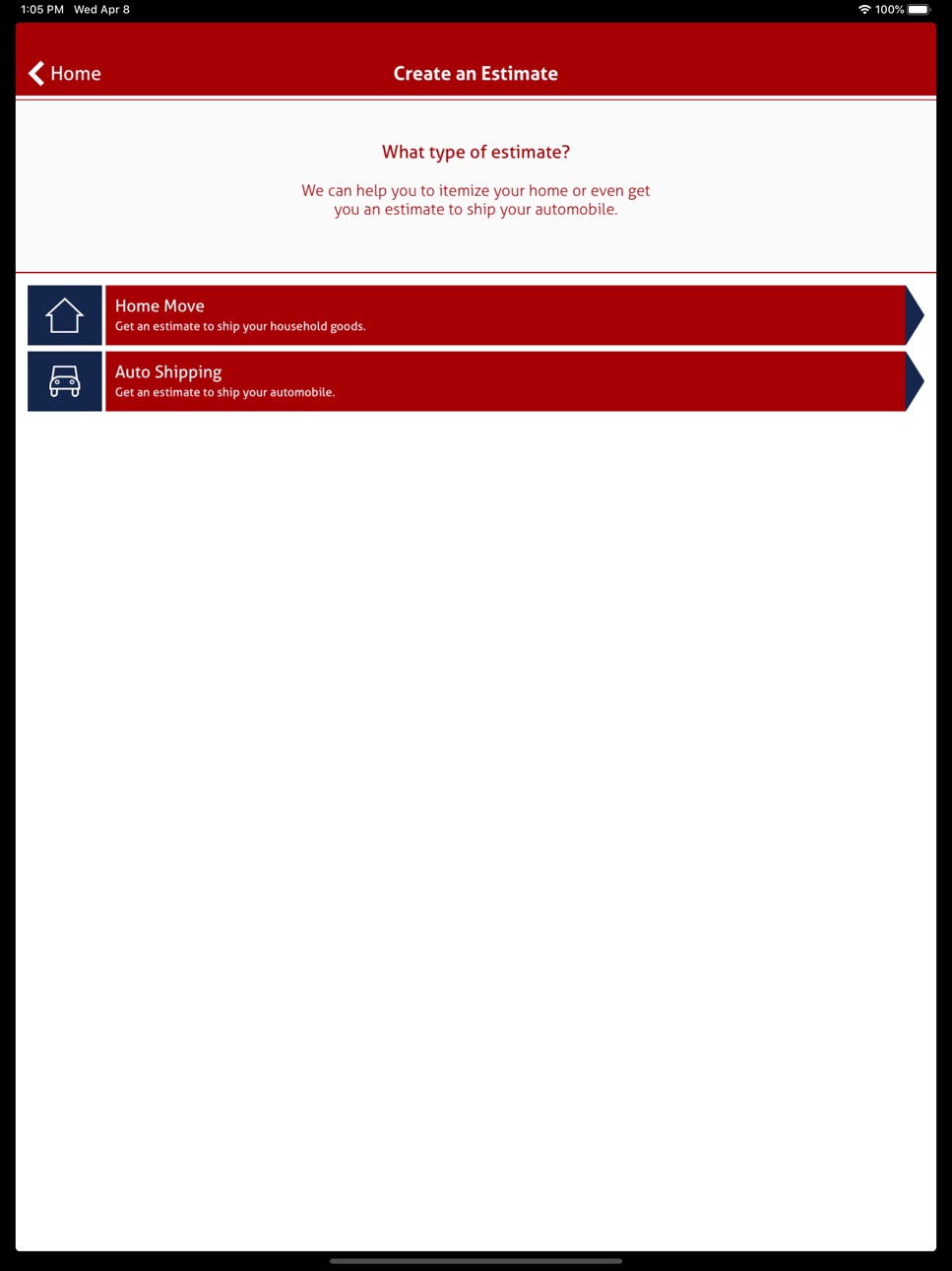 iPad screenshot