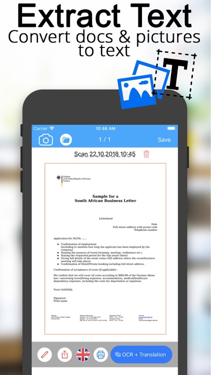 Scanner Translator ترجمه مترجم screenshot-3