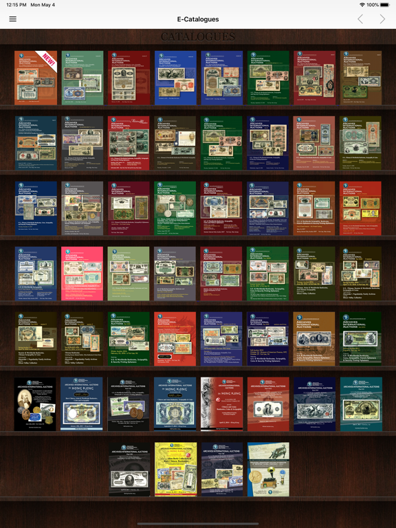 Archives International Auction iPad screenshot 6 - Shopping app