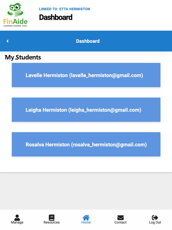 FinAide iPad screenshot 7 - Education app
