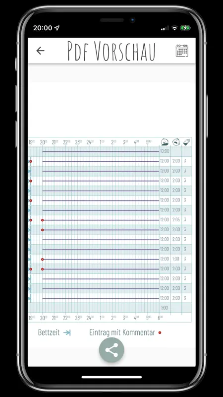 Schlafprotokoll 2.0 screenshot 3 of 9