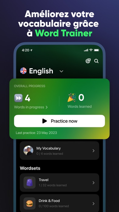 Screenshot #3 pour LiveXP: Apprendre l'anglais