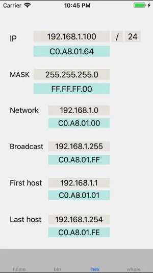 IP Mask Calculator screenshot 3