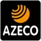 The app connects to Azceo's battery via Bluetooth