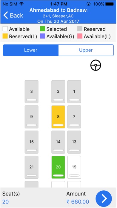 Intercity Travels screenshot