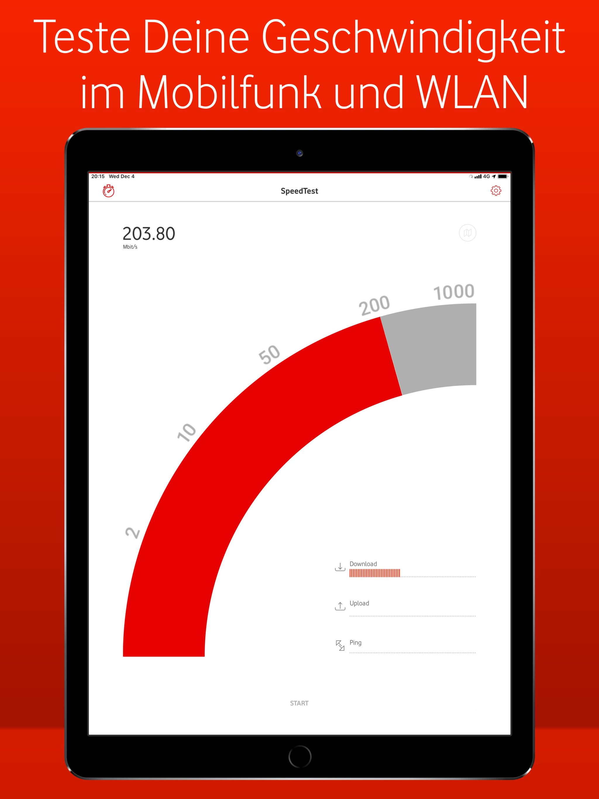 Vodafone SpeedTest screenshot 5