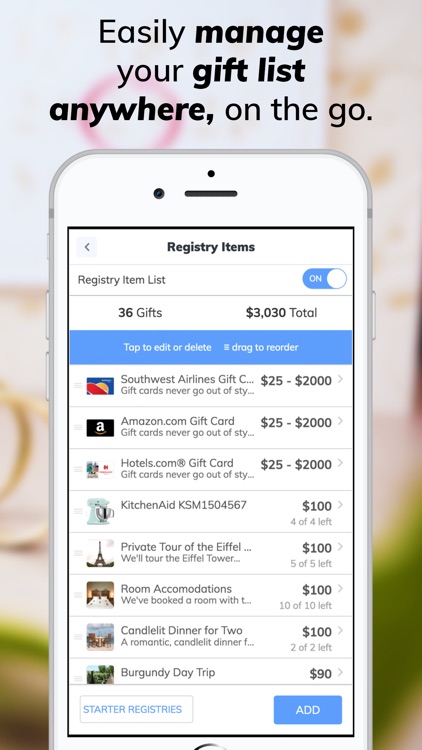Honeyfund Wedding Registry screenshot-4