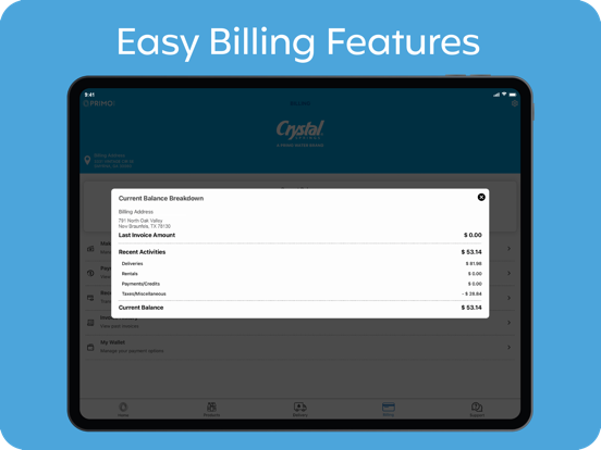 My Water+ iPad screenshot 3 - Food & Drink app
