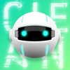 AI cleaning software icon