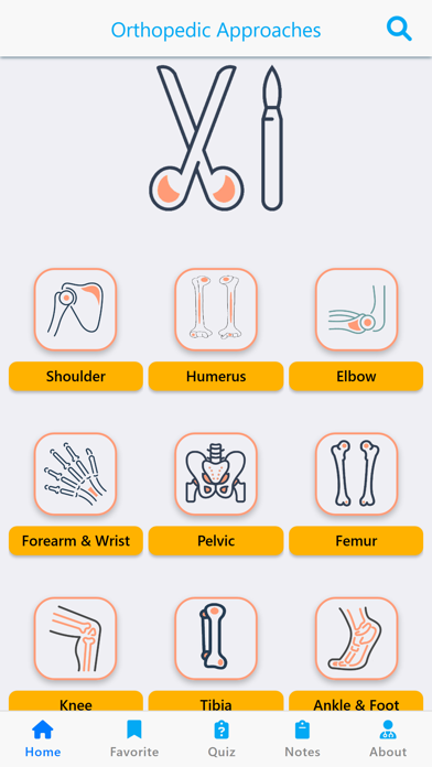 Orthopedic Surgery Approaches Screenshot