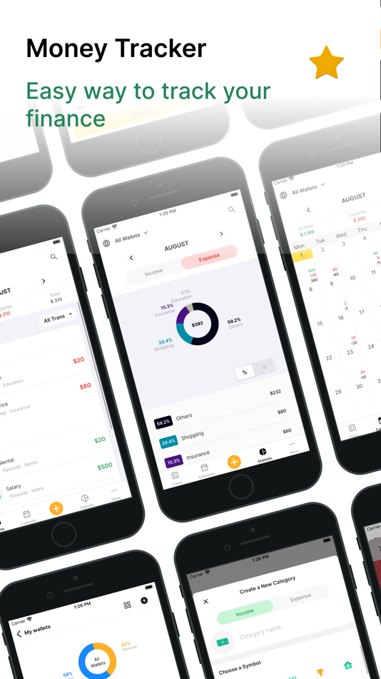 #1. Money Tracker: Expense Manager (iOS) بواسطة: Phearoth Phen
