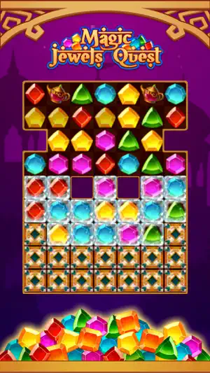 Magic Jewels Quest: Match 3 screenshot 4