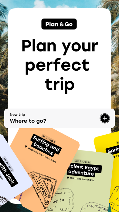 Travel App, Smart Trip Planner Screenshot