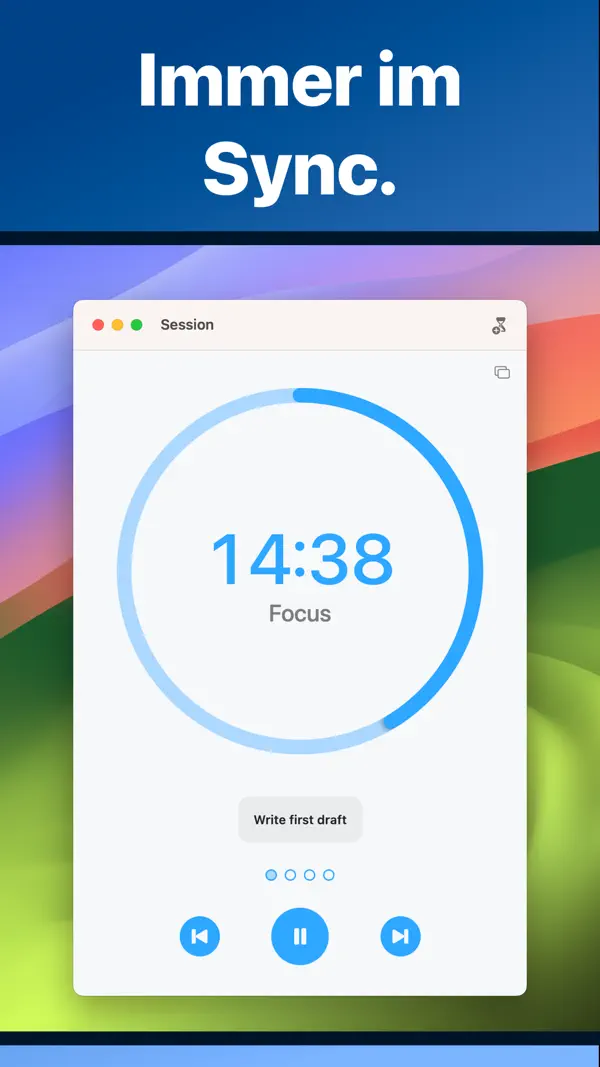 Focus - Timer for Productivity Screenshot 4