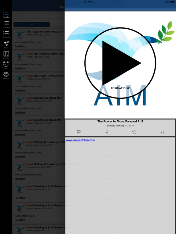 Screenshot #5 pour AIM Radio