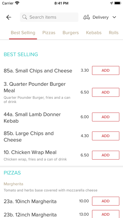 USA Fried Chicken. Screenshot