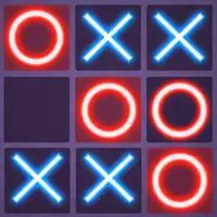 Tic Tac Toe:No Wifi Games Glow