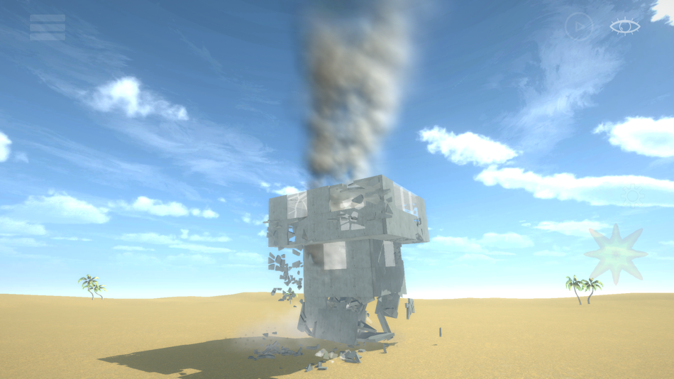 #2. Destruction simulator (iOS) Podle: Serafim Katasonov