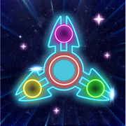 Glow Finger Spinner Art App