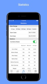GLog : Glucose Logbook screenshot