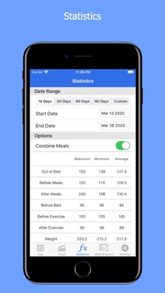 GLog : Glucose Logbook screenshot 5