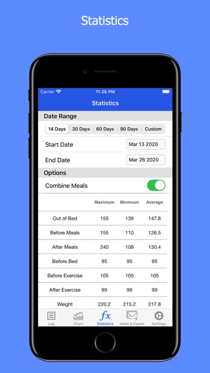 GLog : Glucose Logbook screenshot-4