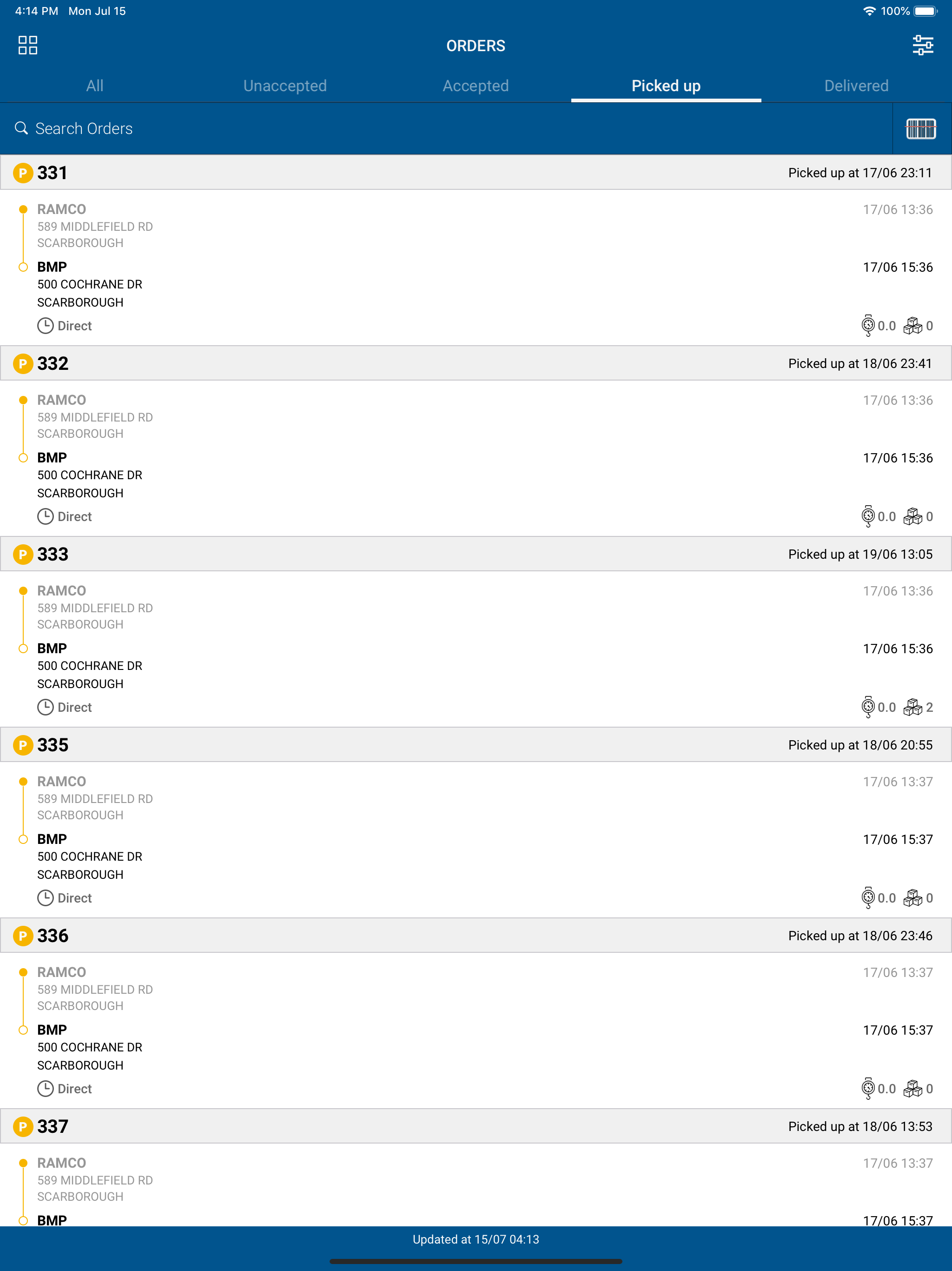 Courier Complete Mobile 2 screenshot 7