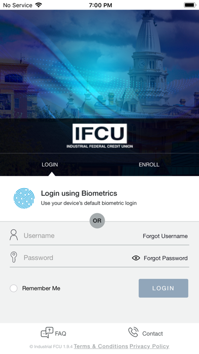 IFCU Credit Card Screenshot