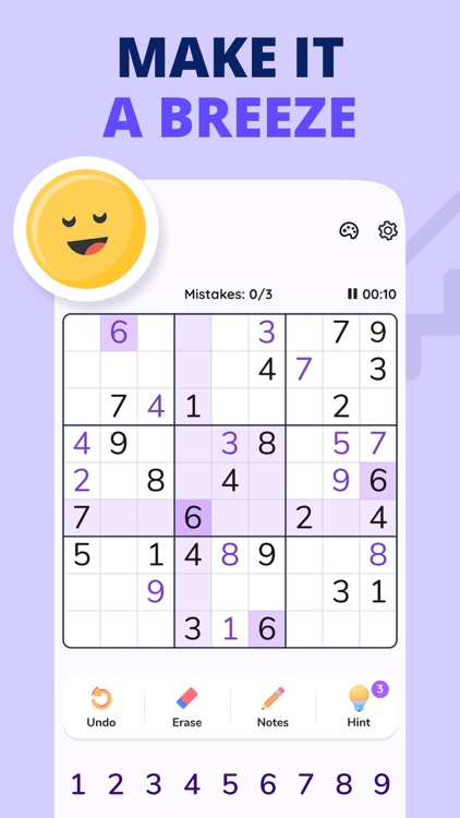 Sudoku: Classic Sudoku Puzzle⋆ screenshot-5