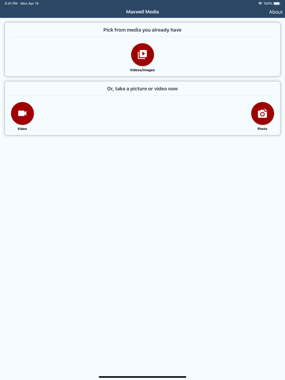 Maxwell Media app screenshot 2