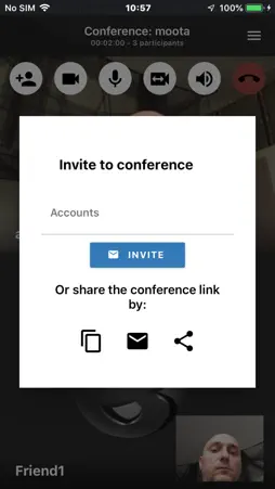 Blink WebRTC screenshot 5
